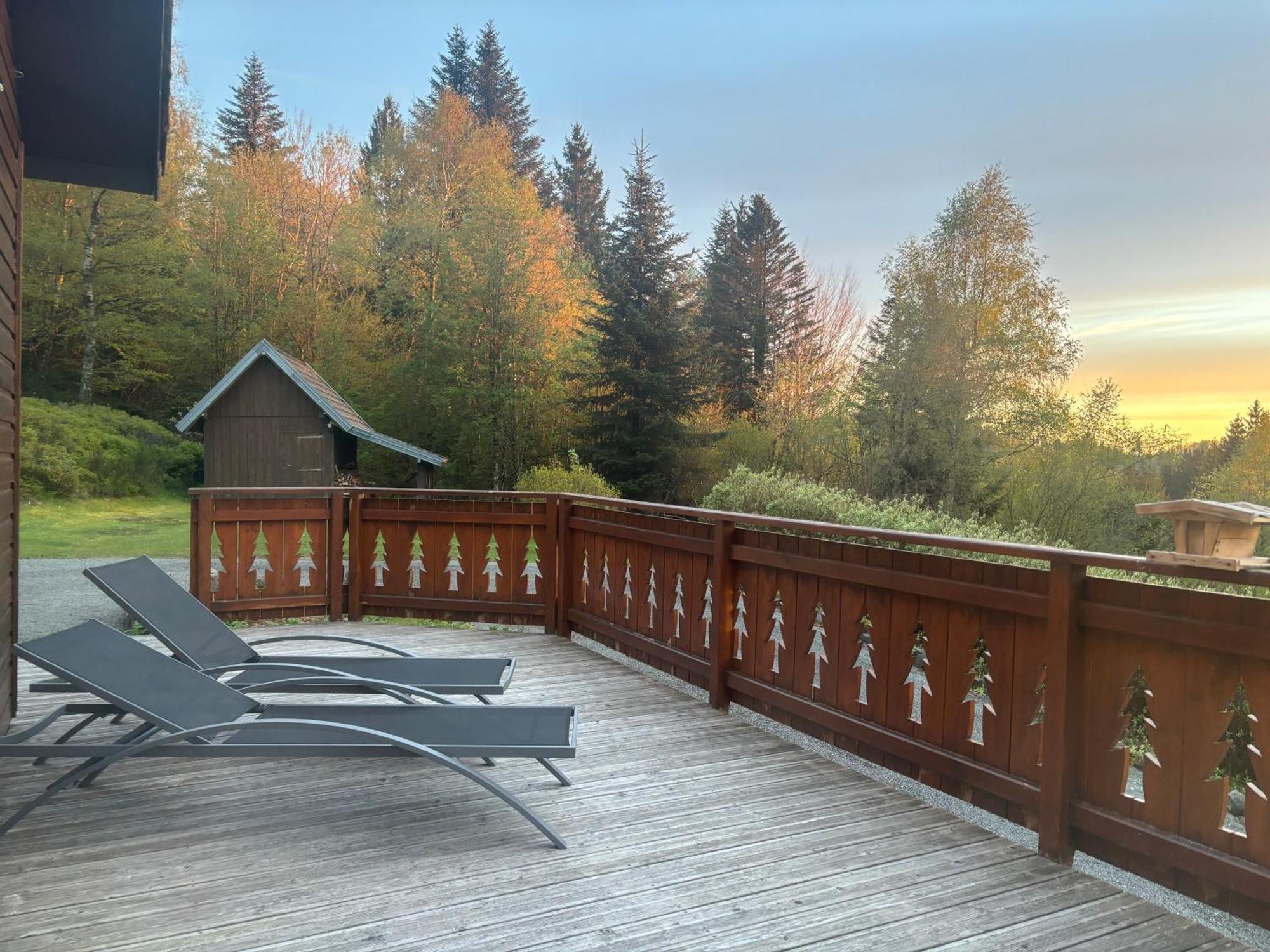 Chalet Avec Jacuzzi Prive, Vue Sur Les Vosges Belfahy 외부 사진