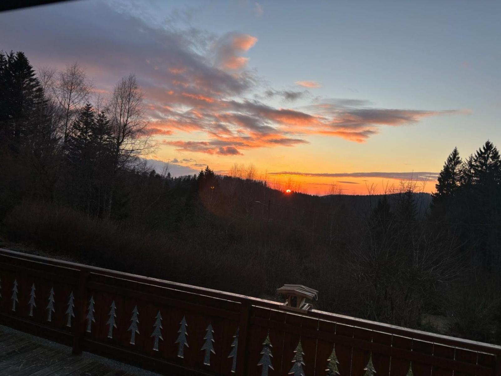 Chalet Avec Jacuzzi Prive, Vue Sur Les Vosges Belfahy 외부 사진
