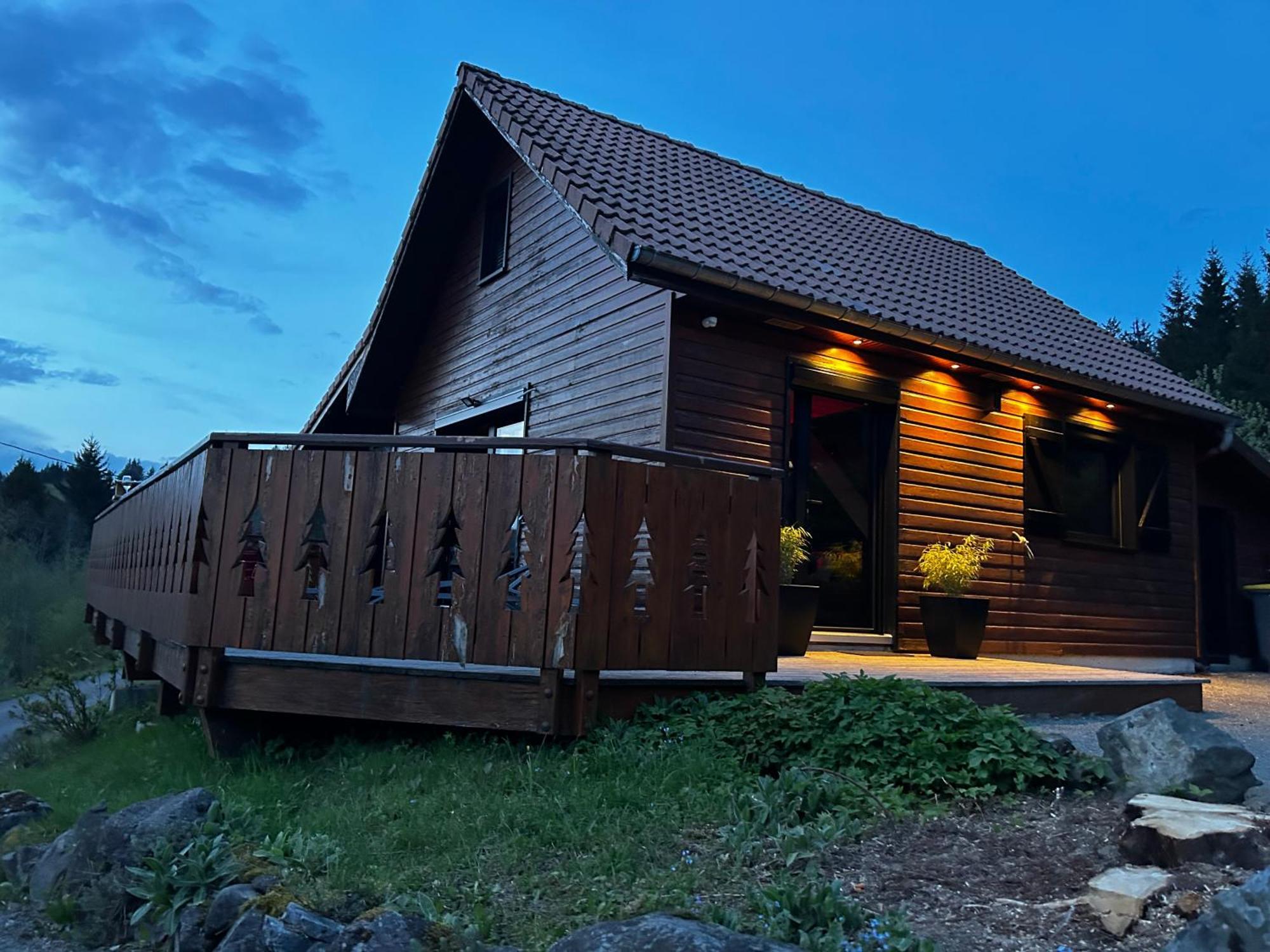 Chalet Avec Jacuzzi Prive, Vue Sur Les Vosges Belfahy 외부 사진